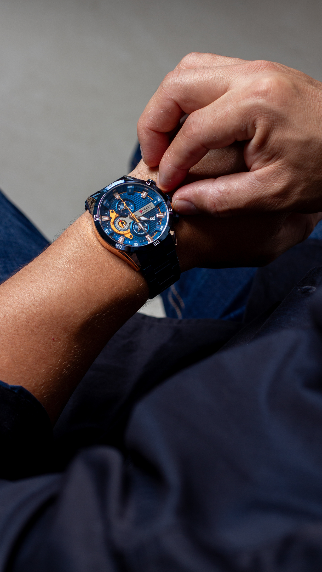 Reloj Curren (Cuarzo Acero Inoxidable)